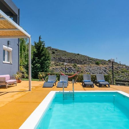 Seaview Villa Mirthios Panorama With Private Swimming Pool And Bbq! Plakias Exterior foto